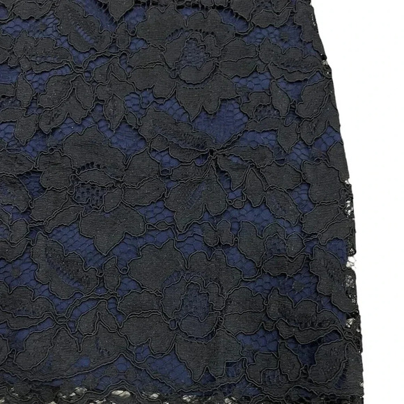 Sandro Paris Two Tone Lace Mini Dress S - Picture 2 of 5